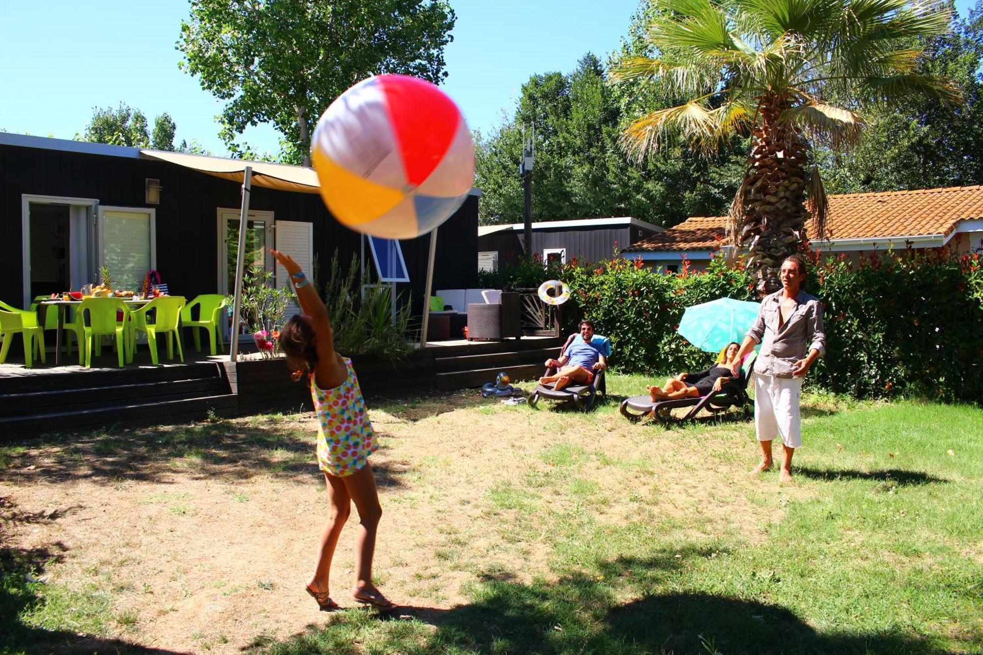 Camping Club L'Air Marin 비아스 외부 사진